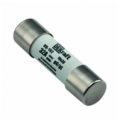 21366DEK Предохранитель цилиндрич. 16A 10x38 ПЦ-102 DEKraft