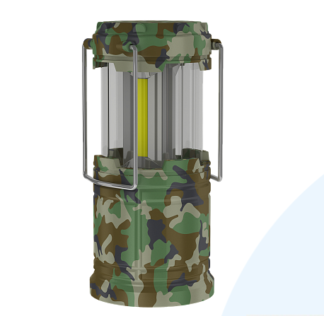 Фонарь светодиодный кемпинговый  "ФОТОН" С-450, камуфляж (3хLR03 в комплекте)